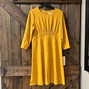 Calvin Klein Yellow  Dress